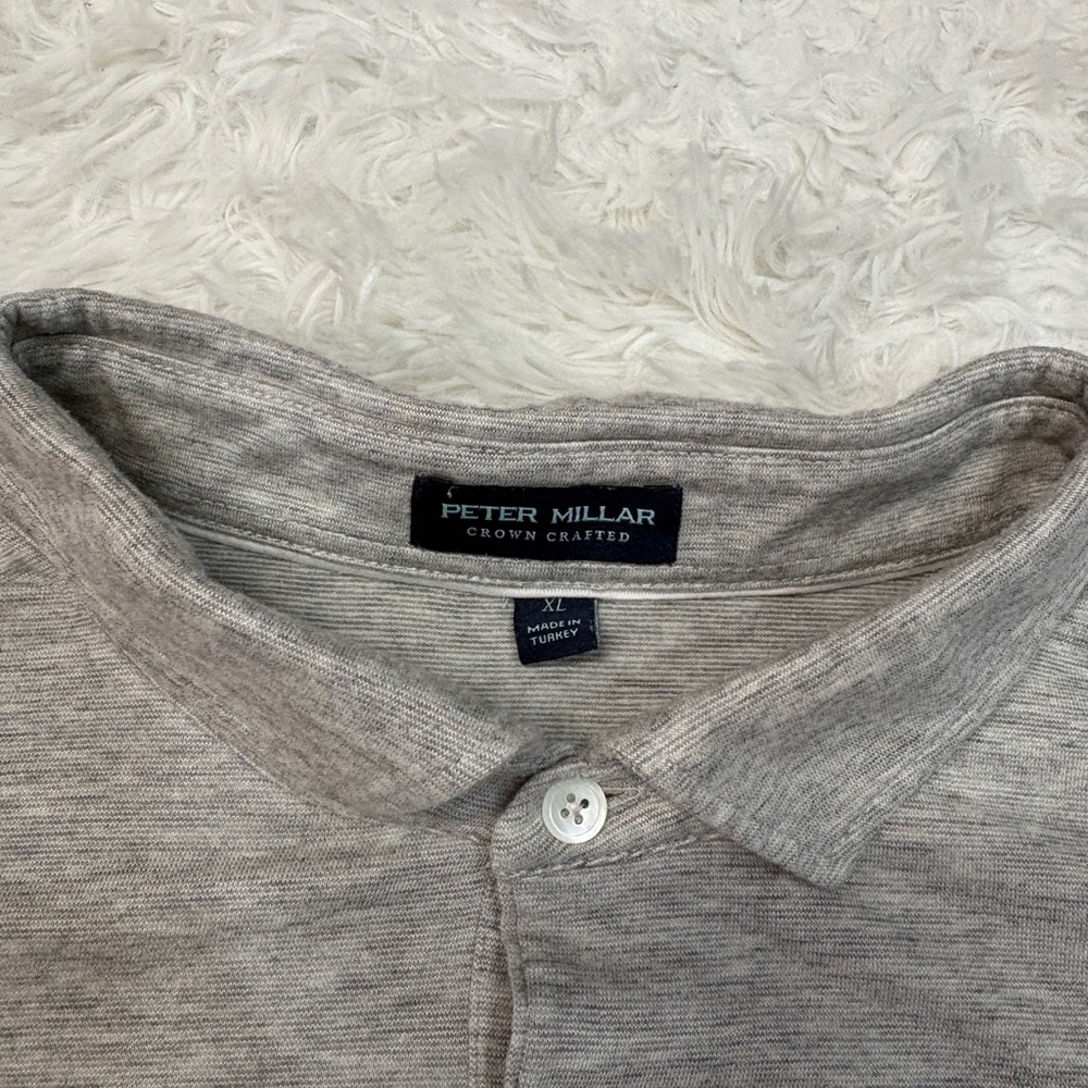 Peter Millar Excursionist Flex Polo Grey - image 3